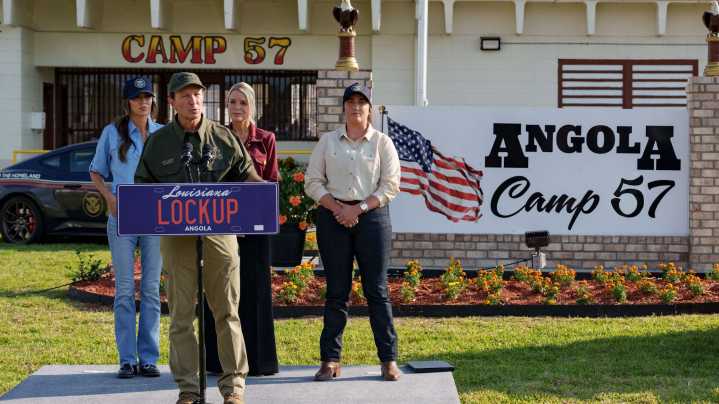 Louisiana replaces Alligator Alcatraz as Trump sends immigrants to Angola
