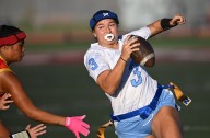 Norco flag football team routs Corona, secures top seed for Big VIII League tourney