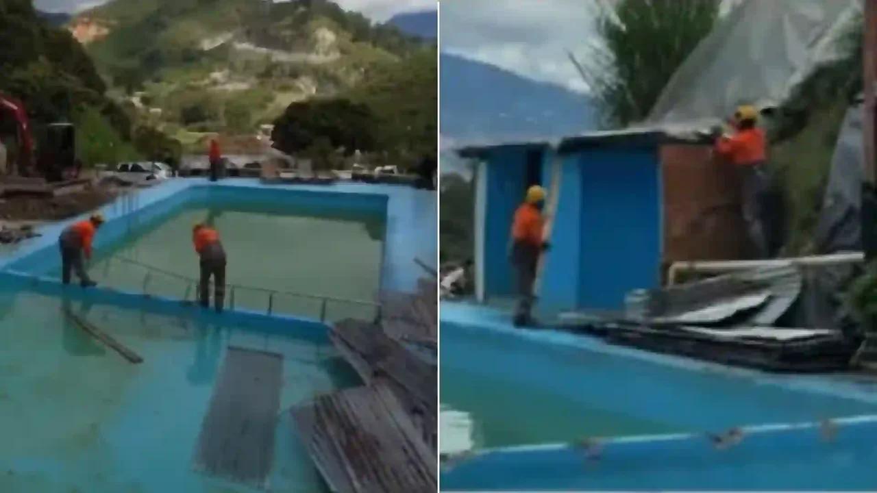 Desmantelan hotel de rumba clandestina en Medellín con piscinas y discoteca ilegal