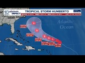 Tracking Tropical Storm Humberto, Invest 94