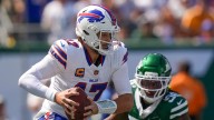 Bills' Josh Allen was 'bleeding profusely' from the nose against Jets