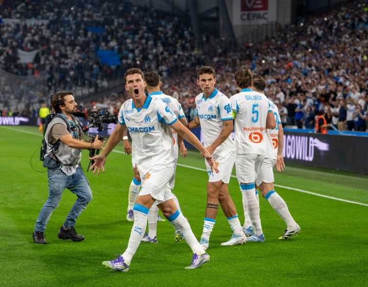 Olympique Marsella venció al PSG 1-0 en clásico de la Liga 1 de Francia