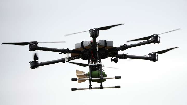 Un descuido del "soldado mediático de Putin" deja al descubierto un centro de drones ultrasecreto