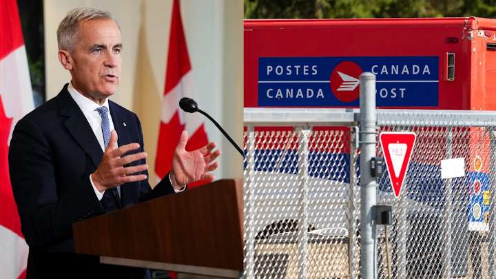 Canada Post operations not ‘viable,’ Carney says amid strike action