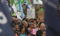 En imágenes: así se vivió la Marcha Federal Universitaria en Bahía Blanca