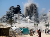 ‘Reduced to dust’: Gaza City endures deadly night as Israel kills over 50