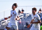 Voorhees boys soccer scores early in each half to down Del Val
