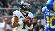 Jalen Hurts makes feelings clear on new OC's in