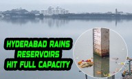 Hyderabad Rain: Heavy Inflows Push Hussain Sagar to Full Tank Level; Osmansagar and Himayatsagar Also Under Watch