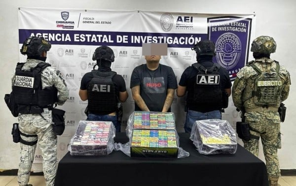 Cae con más de 100 vapeadores de mariguana líquida