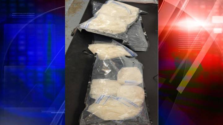 Traffic stop in Gibson County leads to seizure of ten pounds of crystal meth