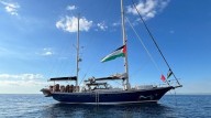 Flotilla Sumud continúa su viaje hacia Gaza desde Grecia