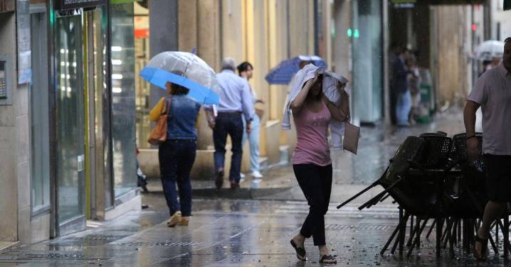 Vuelven las lluvias a Almería: activada la alerta amarilla en el Almanzora, Los Vélez y Nacimiento