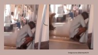 ‘Why aren’t people throwing him out?’: Elderly man caught urinating inside Delhi metro coach, video sparks debate