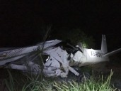 Recuperan de barranco avioneta en la que murió Débora Estrella