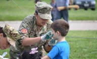 Así fue el festival por el Día del Niño en la Base Naval
