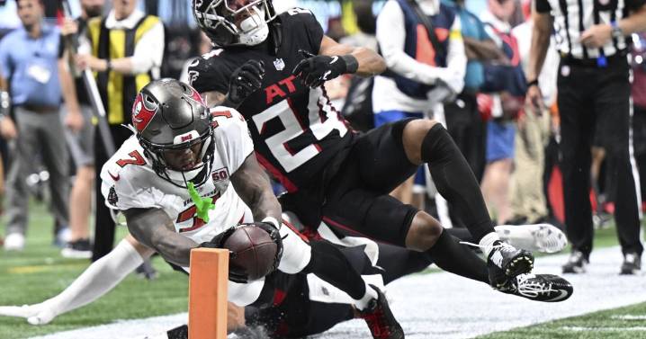 Buccaneers ride 2 TD catches by rookie Egbuka to dramatic 23