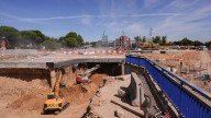 El túnel de la A-5 alcanza ya 300 metros y la excavación acelera para trasladar el tráfico a la otra calzada