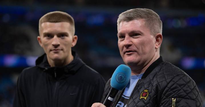 Ricky Hatton's son posts heartbreaking tribute to 'my double' after boxing legend's death