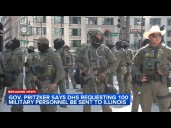 DHS requests military deployment to Illinois amid immigration crackdown, Pritzker says