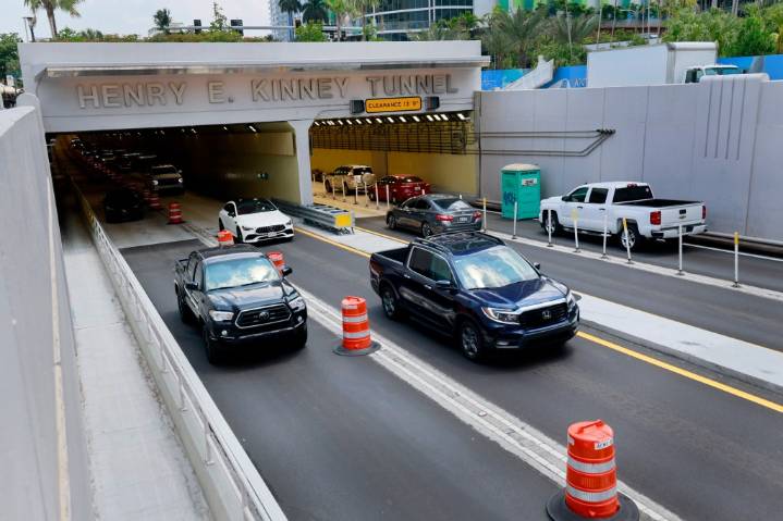 U.S. 1 tunnel in Fort Lauderdale to be closed due to standing water