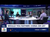 ‘Fast Money’ traders debate whether U.S. or China tech is the better investment in near term