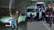 (+Video) Maluma es detenido en Medellín a solo 24 horas de haber estrenado su vehículo Ferrari considerado "Único en el mundo"