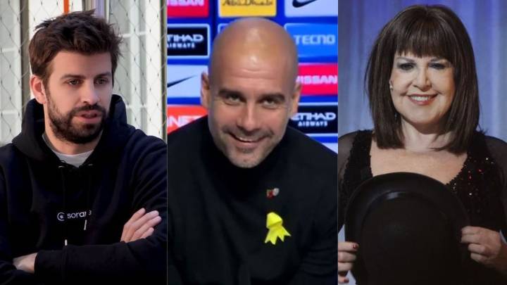 Las opiniones de Piqué, Guardiola, Loles León y más famosos de la Diada de Cataluña