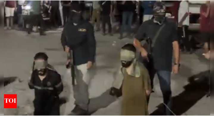'Group of outlaws': Hamas publicly executes three Palestinians; accused of collaborating with Israel