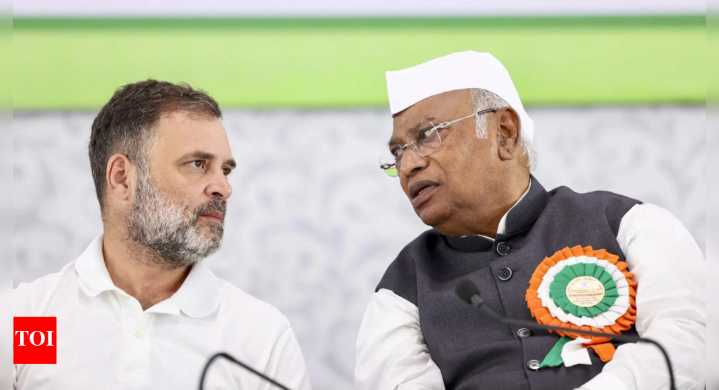 Bihar elections: Congress holds first CWC meeting in state post-independence; BJP takes 'lathbandhan' jibe at INDIA bloc