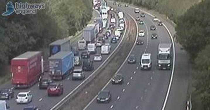 Leicestershire M1 live updates as crash closes multiple lanes