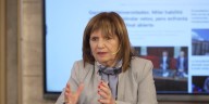 Patricia Bullrich: “El Gobierno tiene que defender el orden económico con ideas y no con insultos”