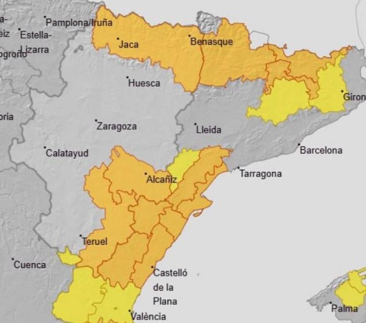 Activado el Plan de Protección Civil por los avisos de lluvias y tormentas en Gúdar
