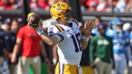 LSU football quarterback Garrett Nussmeier's stats vs Ole miss