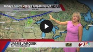 Nice today, but a cold front will bring rain and cooler weather soon