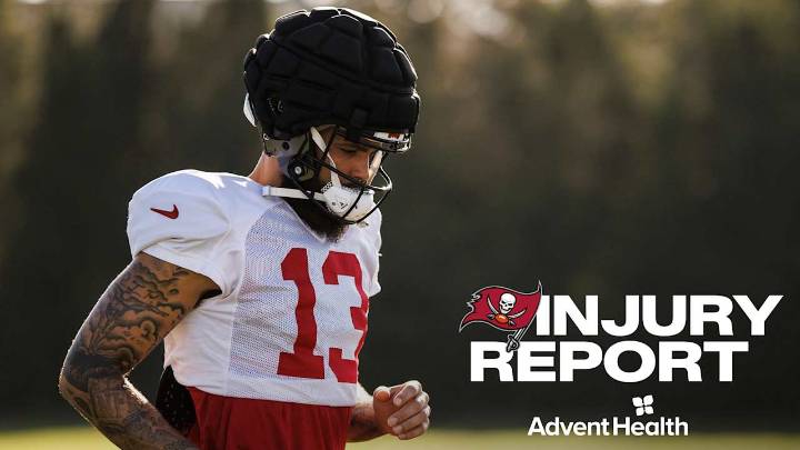 Eagles-Buccaneers Injury Report Sept.24: Evans, Hall, Izien Did Not Practice