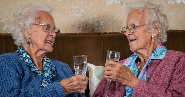 Britian's oldest twin dies, aged 105, after life of wine and chocolate