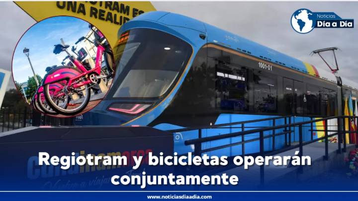 Buscan implementar sistema de bicicletas compartidas con Regiotram en Cundinamarca
