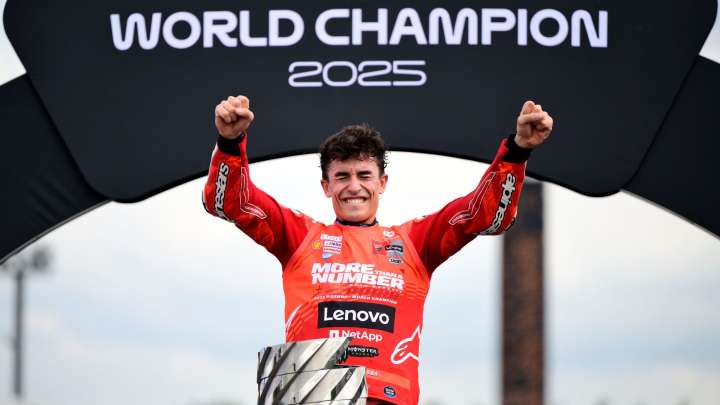 Marc Márquez se coronó campeón del mundial de MotoGP -