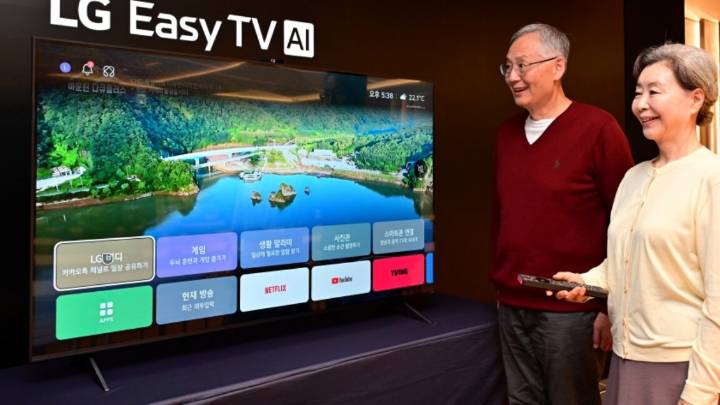 LG’s $1,800 TV for seniors comes with an upcharge and AI button