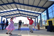Curepto celebra con deporte: Gobierno del Maule inaugura multicancha techada para la Escuela Paraguay