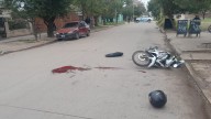 Sáenz Peña: motociclista perdió la vida al chocar contra un auto
