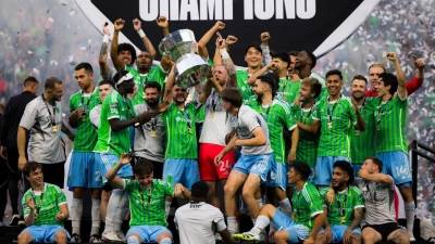Pasa Seattle Sounders sobre el Inter Miami de Messi para convertirse en campeón