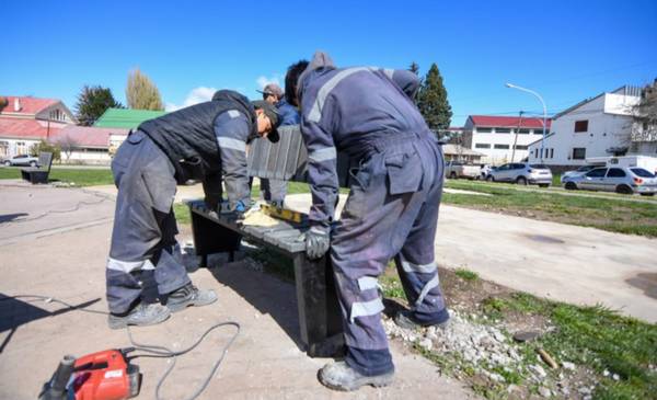 Avanzan las obras en la Plaza del Cielo con nueva infraestructura y equipamiento