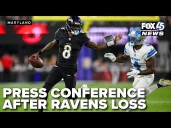 Ravens postgame press conference after 38