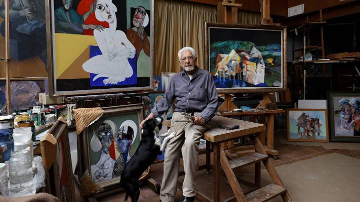 Rafael Úbeda: «Busco cobijo para mis obras, mis cuadros necesitan una casa»