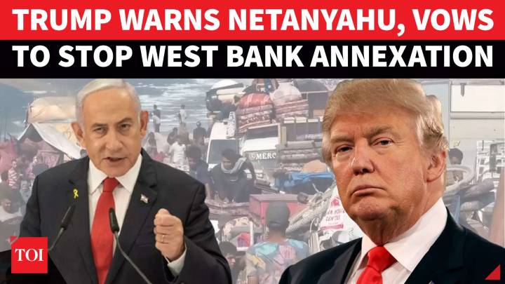 ‘Stop Now’: Trump Defies Netanyahu, Says No to Israel’s West Bank Annexation