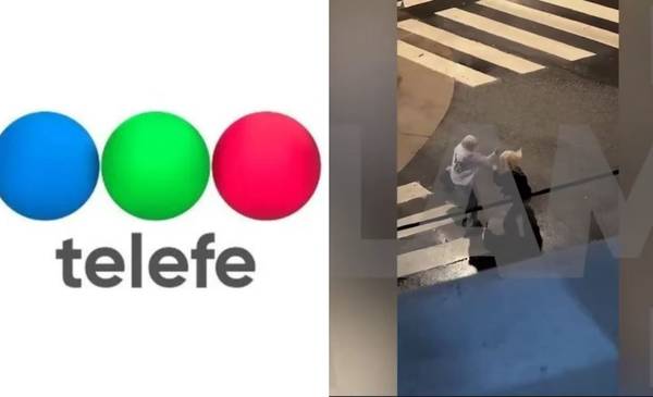 Hay video: dos figuras de Telefe se fueron a las manos en la calle