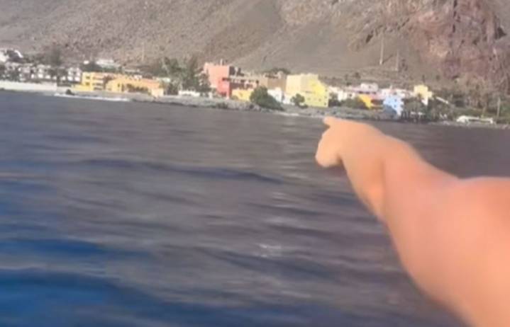 Dos jóvenes canarias ven la aleta de un animal marino desde su tabla y entran en pánico: “¡Rema, por favor te lo pido!”