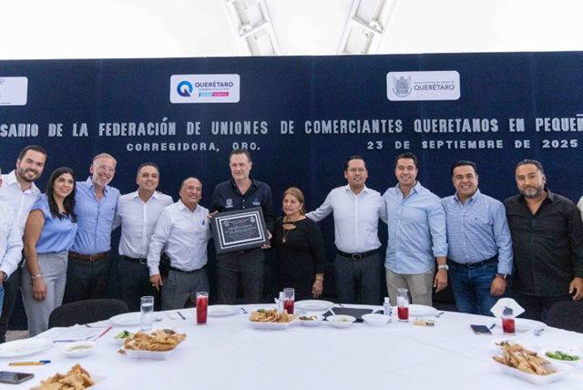 Reconoce Gobernador de Querétaro alianza con el pequeño comercio